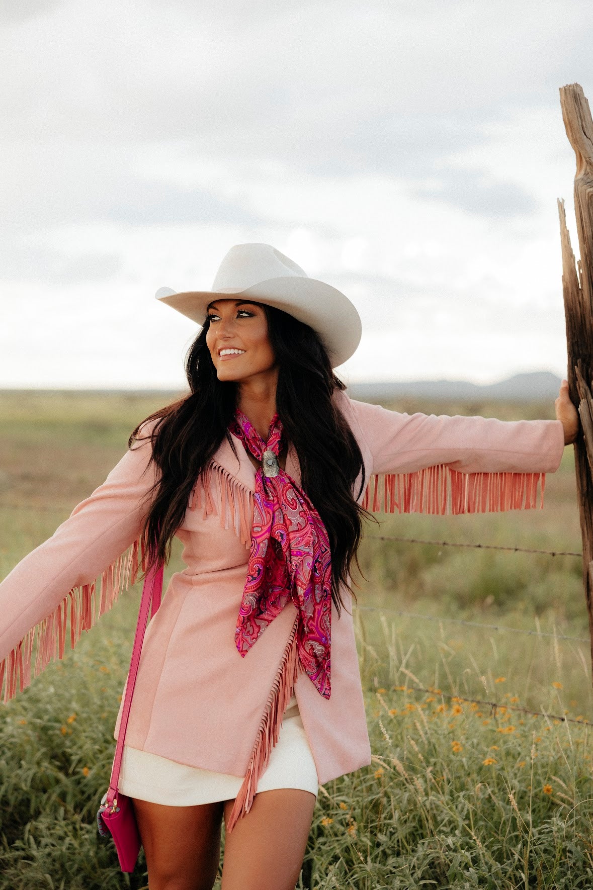 THE LAWRENCE BLAZER-PINK