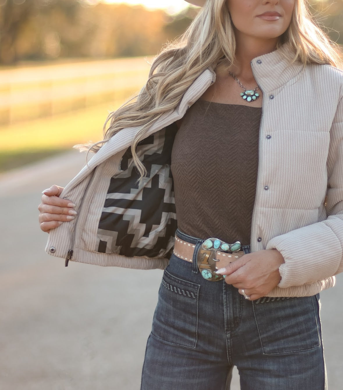 ARIAT SWIRLS PUFFER JACKET