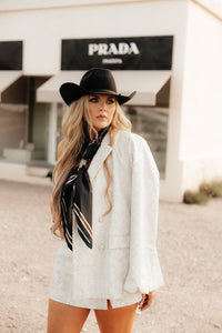 THE MEDLIN SNAKESKIN SKORT