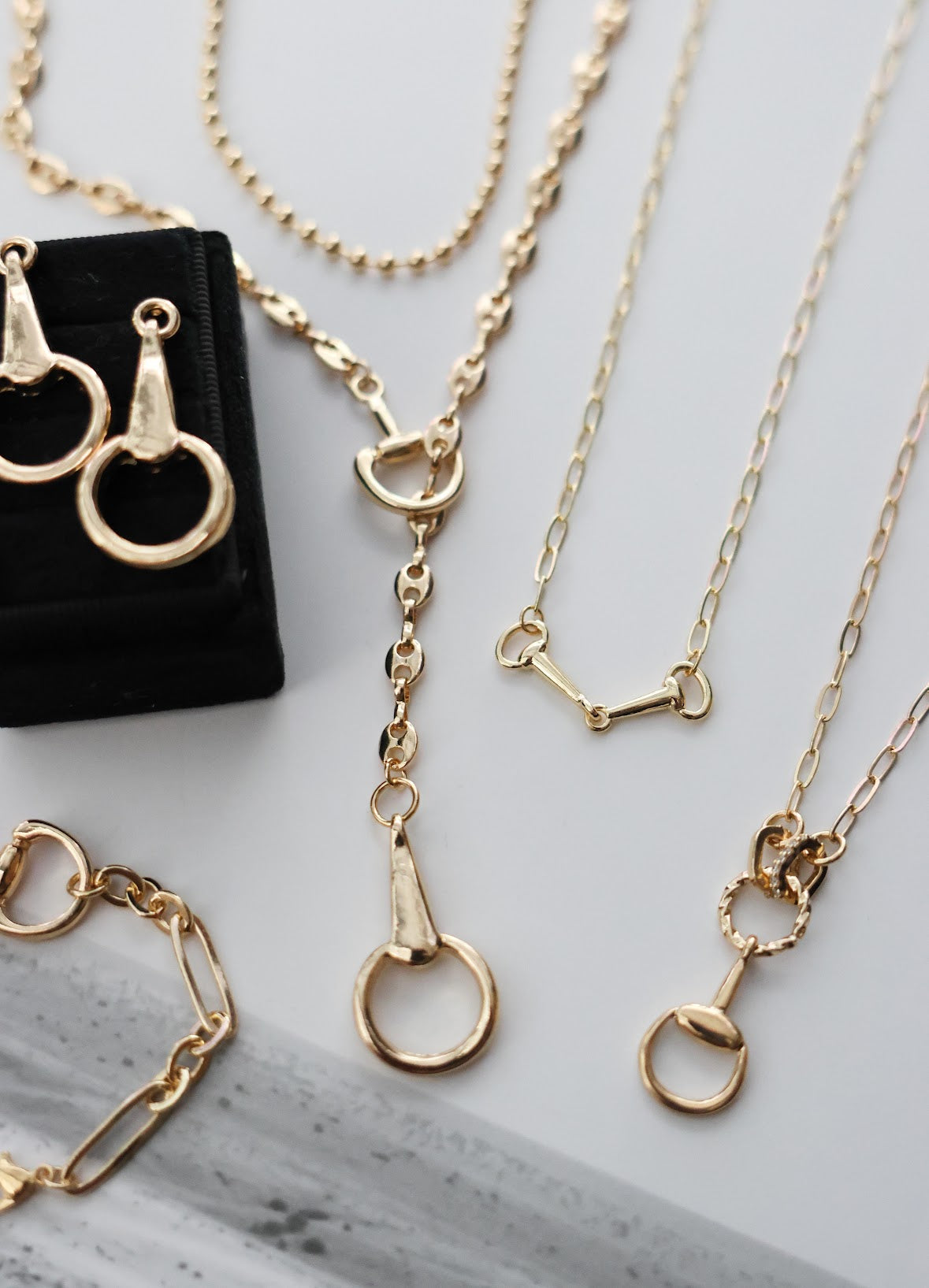 THE LARIAT HORSEBIT NECKLACE