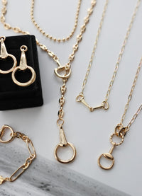 THE LARIAT HORSEBIT NECKLACE