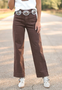 THE LINCOLN JEANS-BROWN