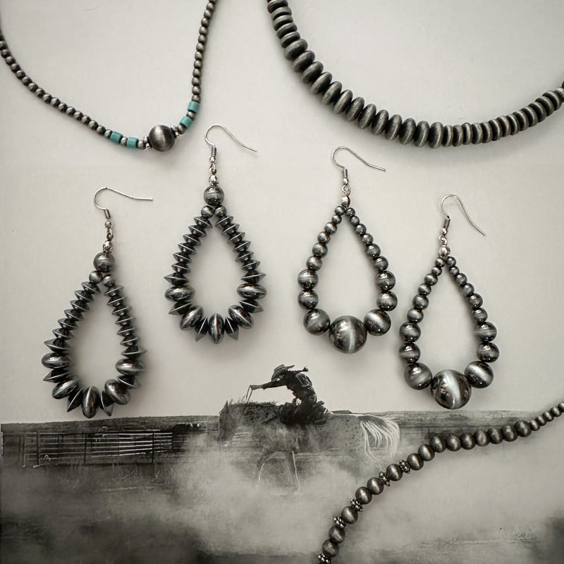 NAVAJO TEARDROP EARRINGS