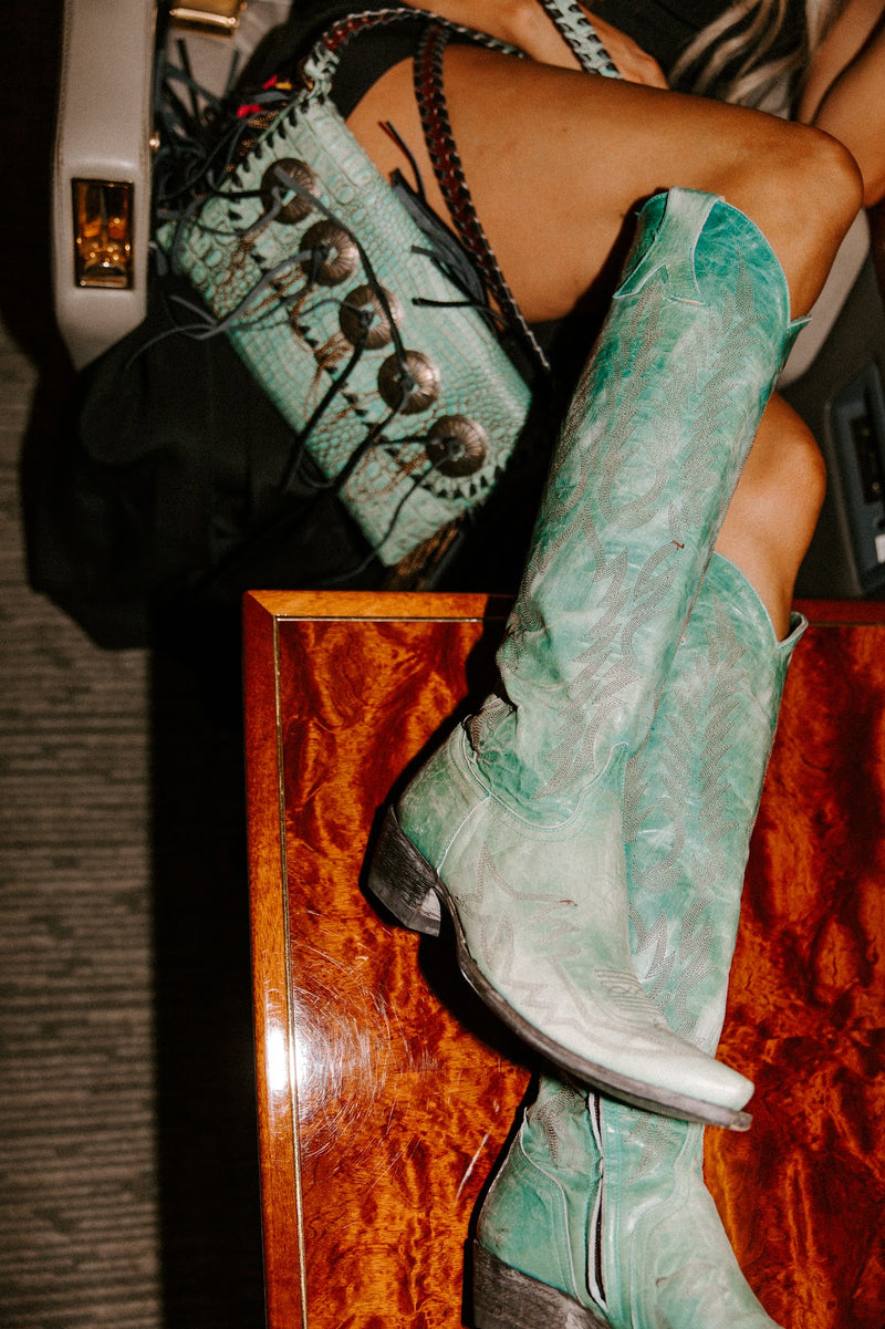 OLD GRINGO MAYRA BOOTS-TURQUOISE