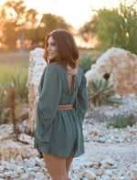 THE TIFTON ROMPER - TEAL