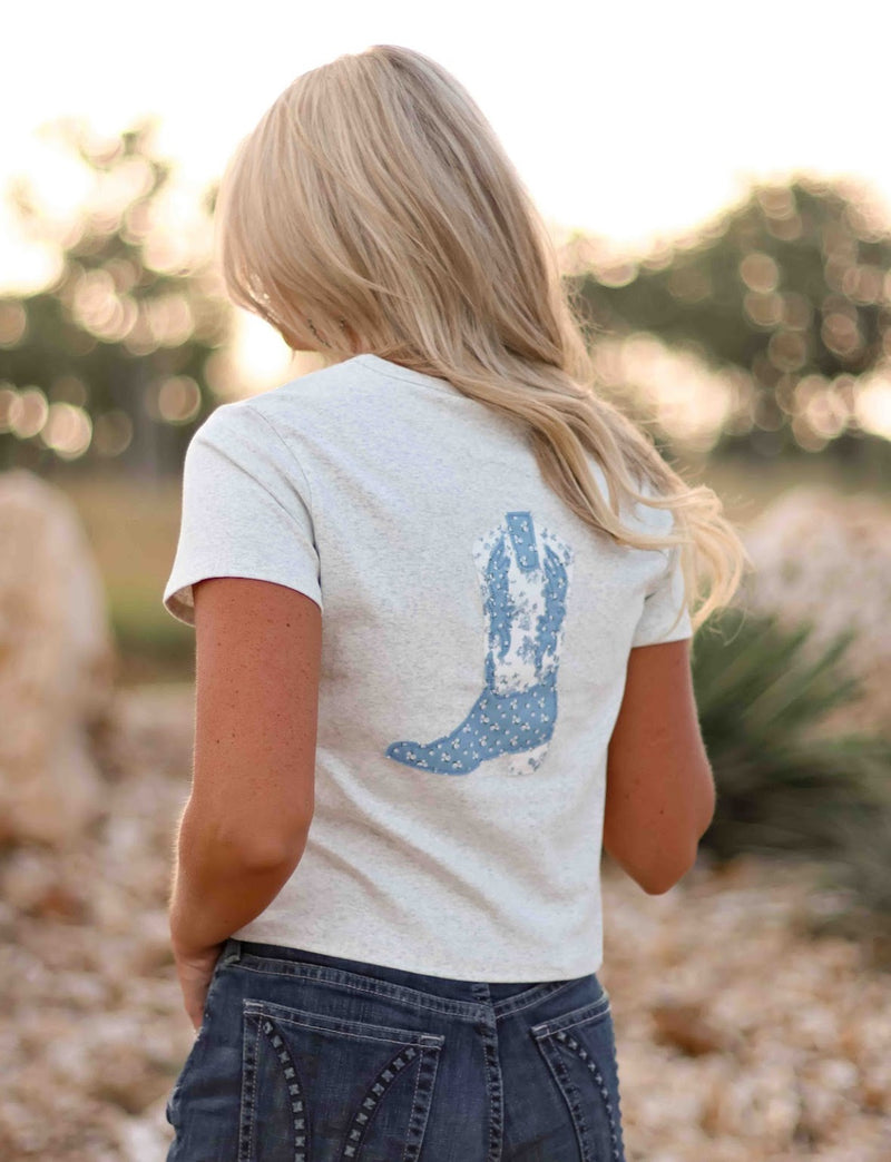 THE BONNET PATCHWORK TEE