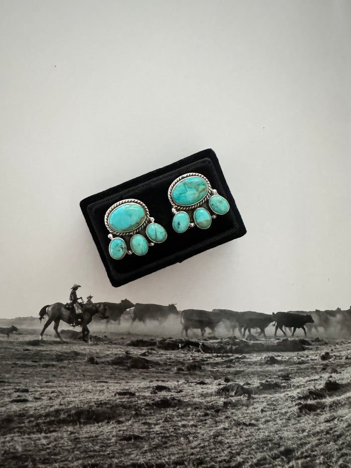 THE ABBIE CLUSTER EARRINGS