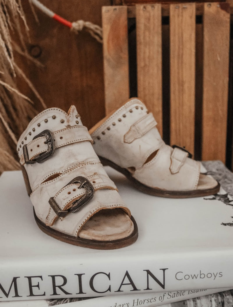 AGAVE BELLE RUSTIC HEELS