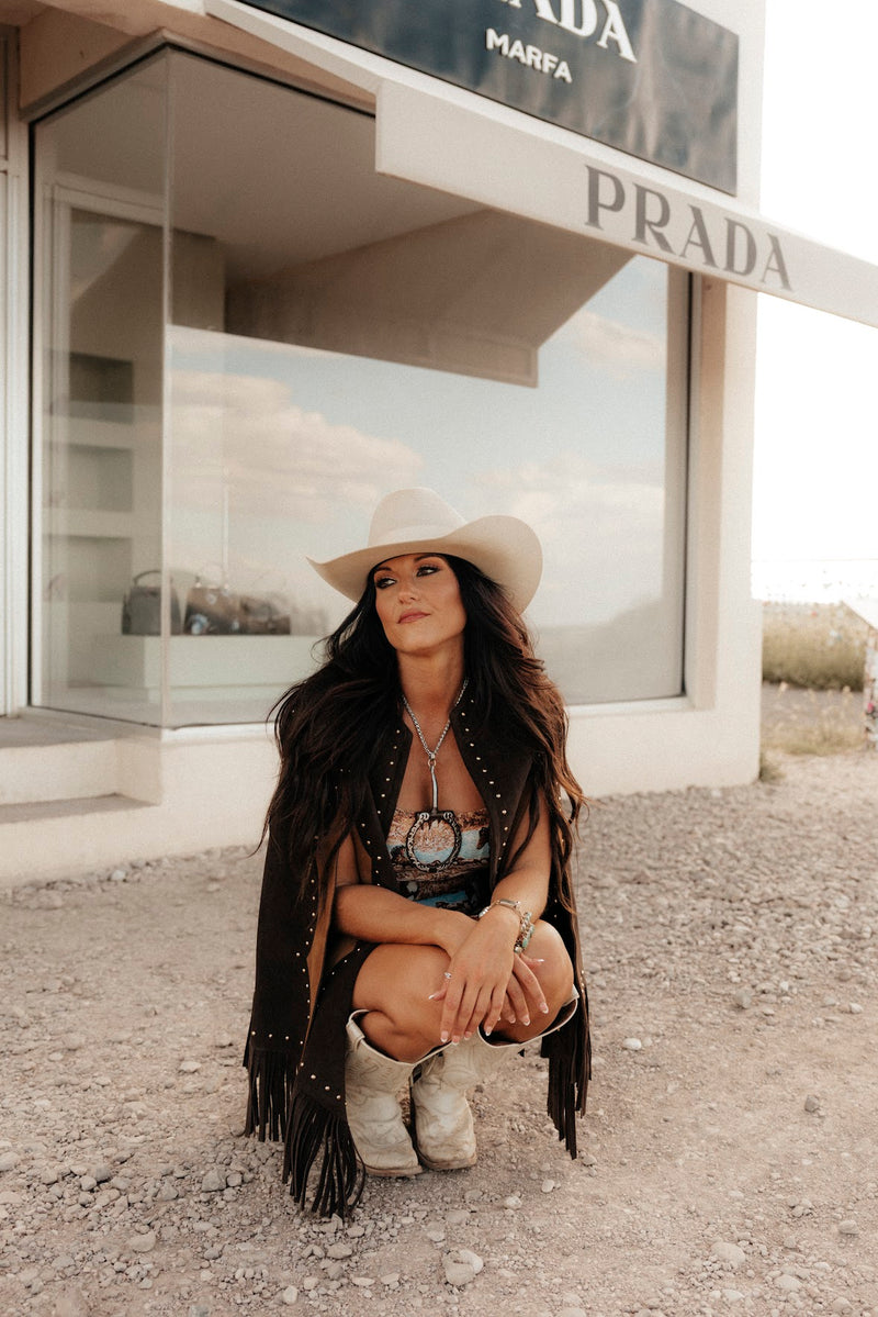 SHADES OF CHOCOLATE CAPE