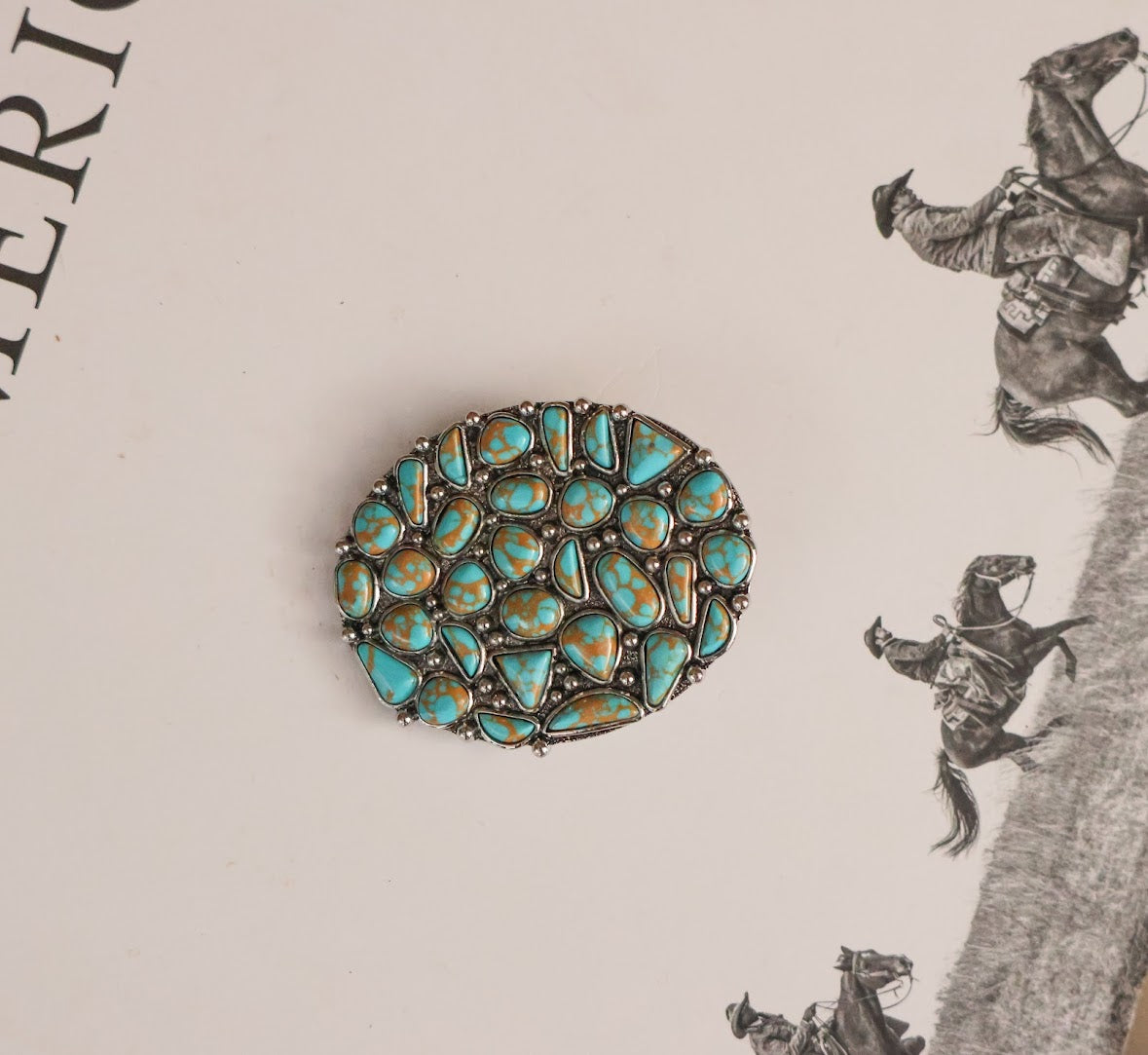 TURQUOISE BUCKLE