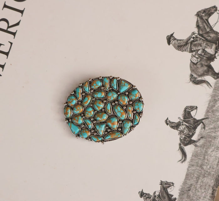 TURQUOISE BUCKLE