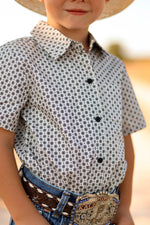 KID'S SOUTHERN DRAW BUTTON-UP