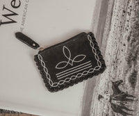 BOOT STITCH COIN POUCH