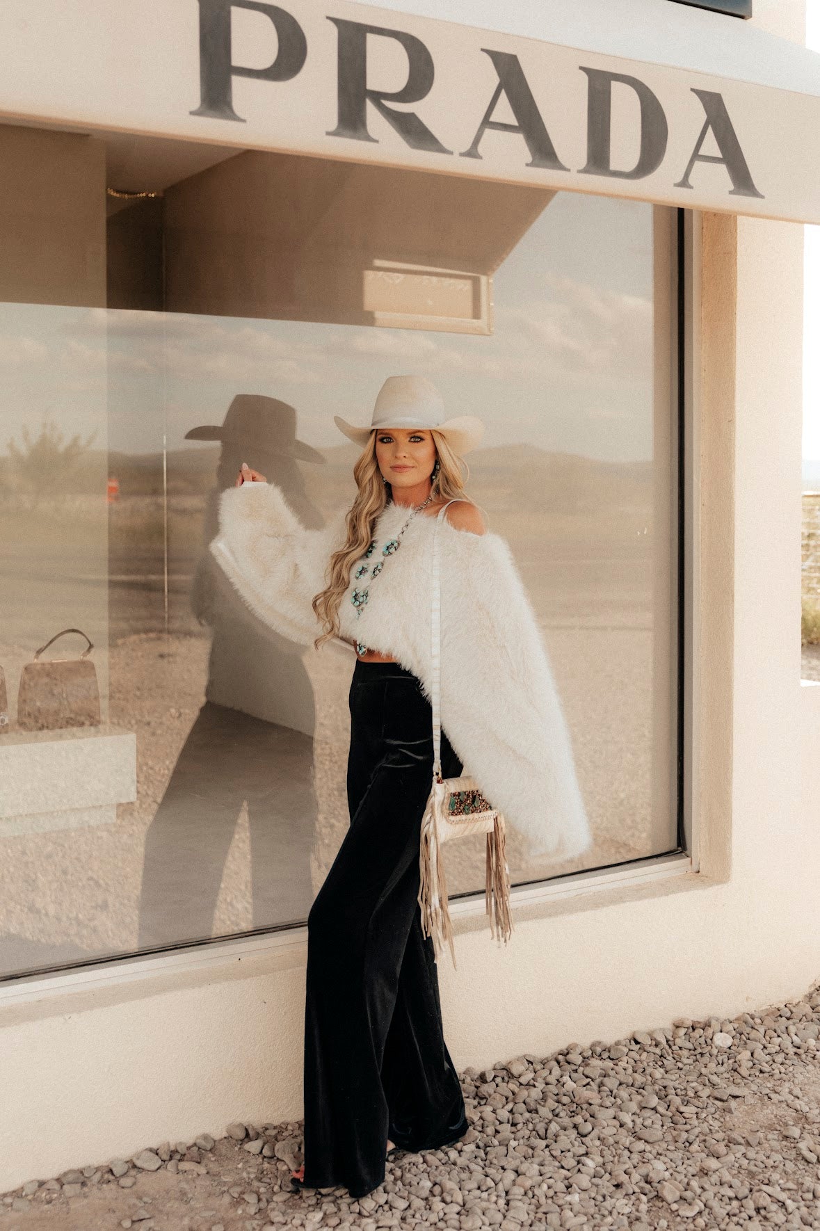 THE DAWSON FUR TOP