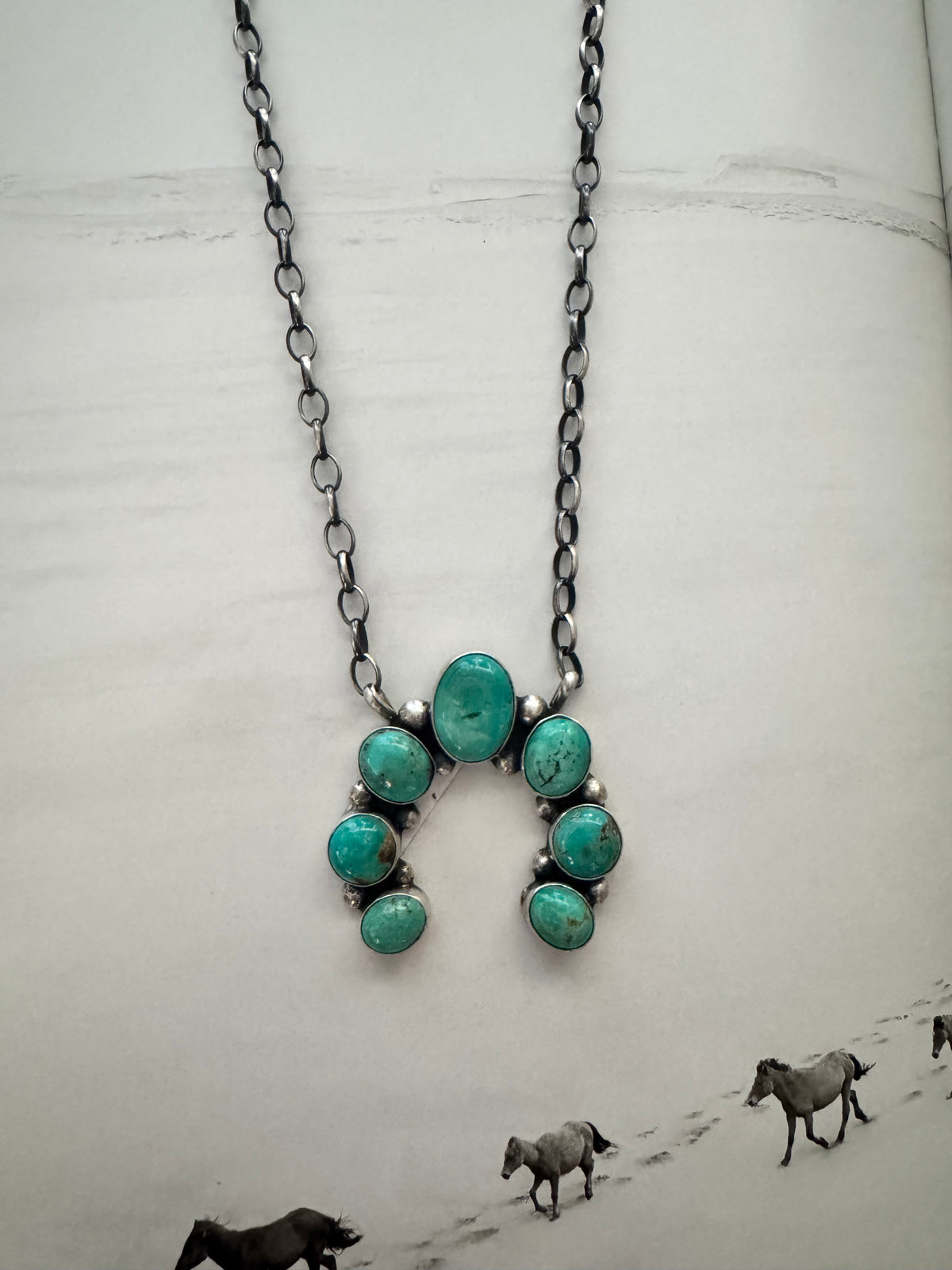 THE MARIE SQUASH BLOSSOM NECKLACE