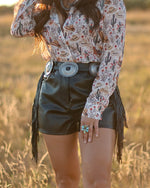 THE CANYON BUTTON UP TOP