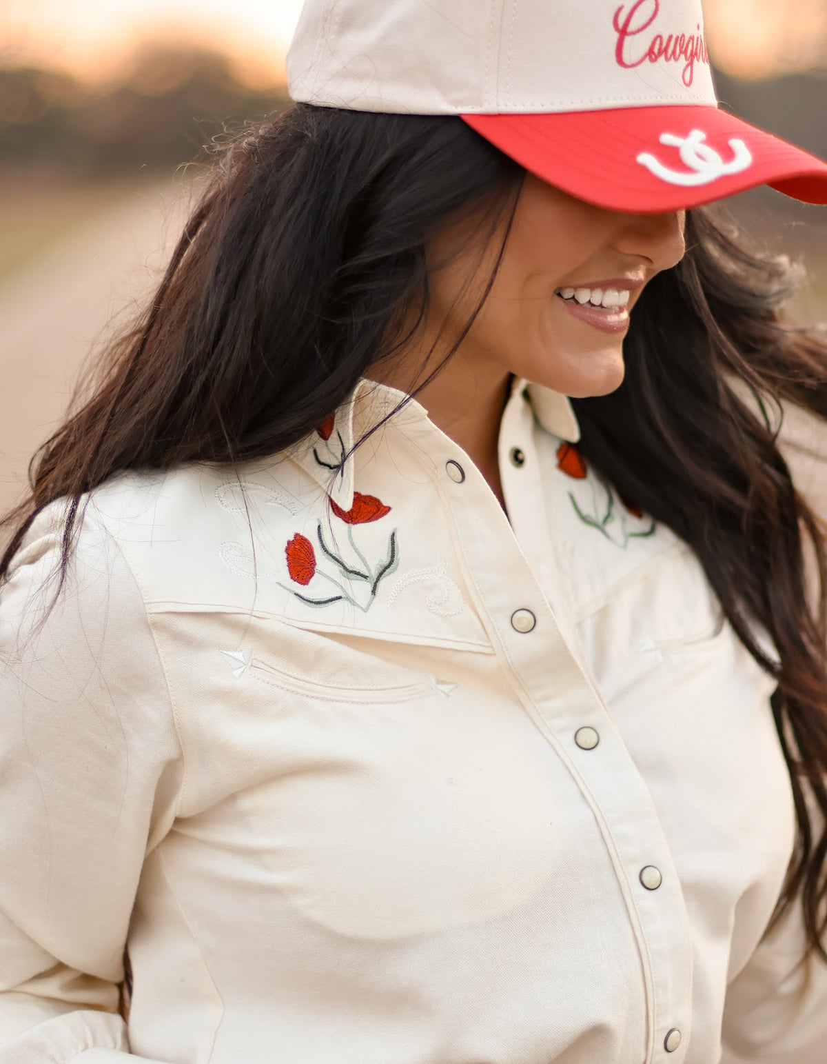 PENDLETON EMBROIDERED PEARL SNAP SHIRT