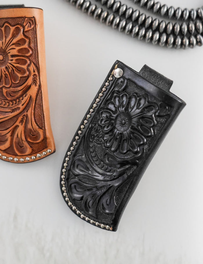TOOLED KNIFE SHEATH