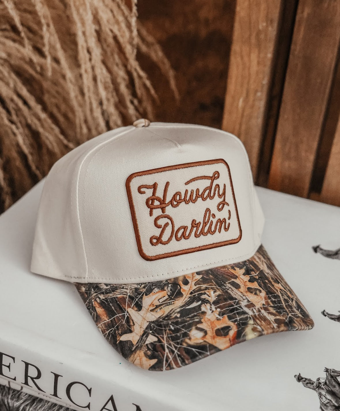 HOWDY DARLIN' PATCH TRUCKER HAT