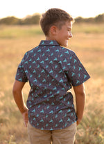 KIDS COSMIC COWBOY BUTTON-UP