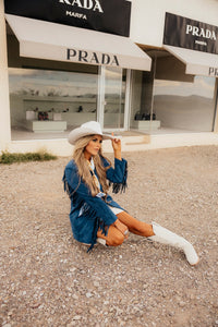 THE REINER BLAZER-BLUE