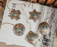 J.ALEXANDER RUSTIC SILVER ORNAMENTS