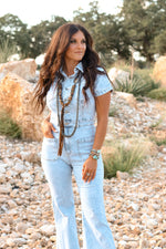 THE CARMEN DENIM JUMPSUIT