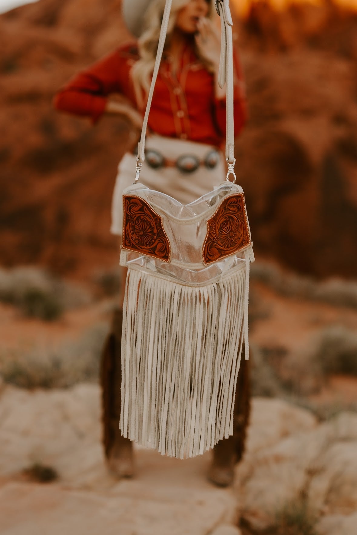 THE DAISY STADIUM PURSE