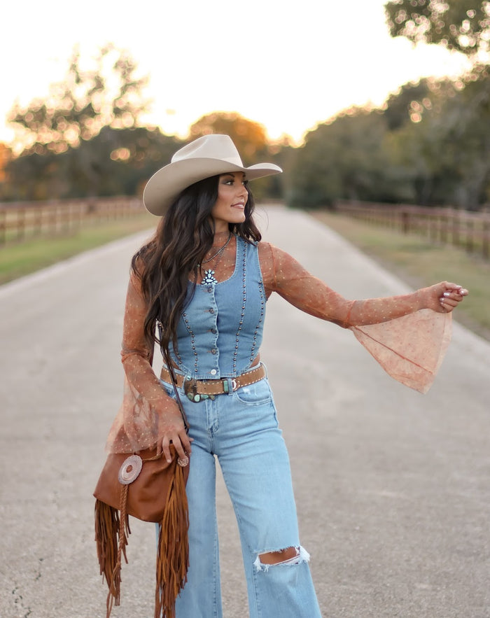THE BONNIE DENIM VEST