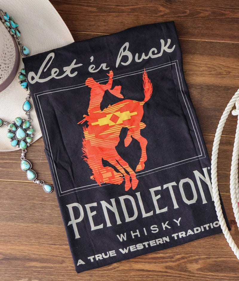 PENDLETON WHISKEY LET'ER BUCK TEE