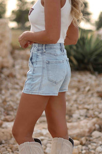 THE ABBOTT DENIM SHORTS