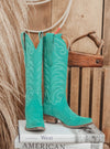 DINGO MOVIN' ON SUEDE GREEN BOOT