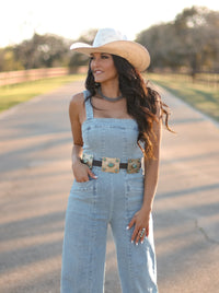 THE BEAU DENIM JUMPSUIT