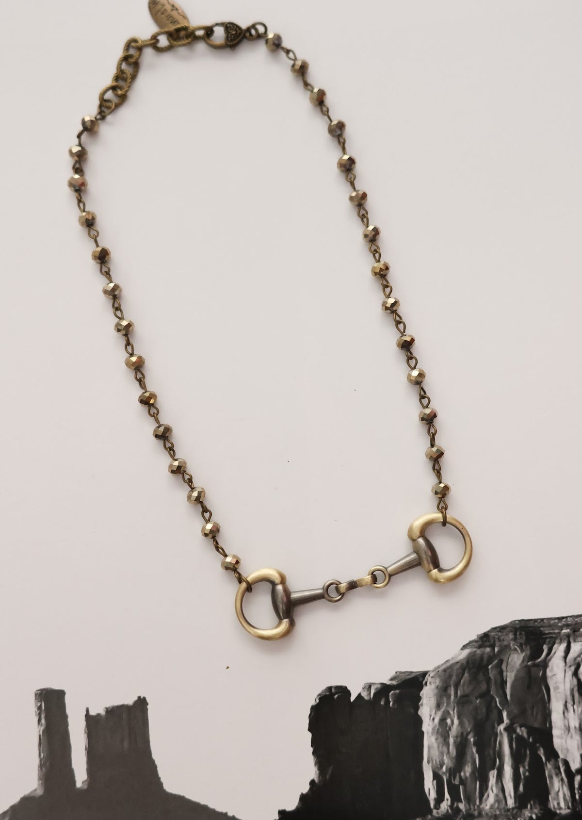 THE REESE SNAFFLE NECKLACE