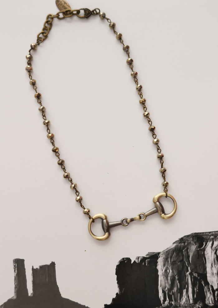THE REESE SNAFFLE NECKLACE