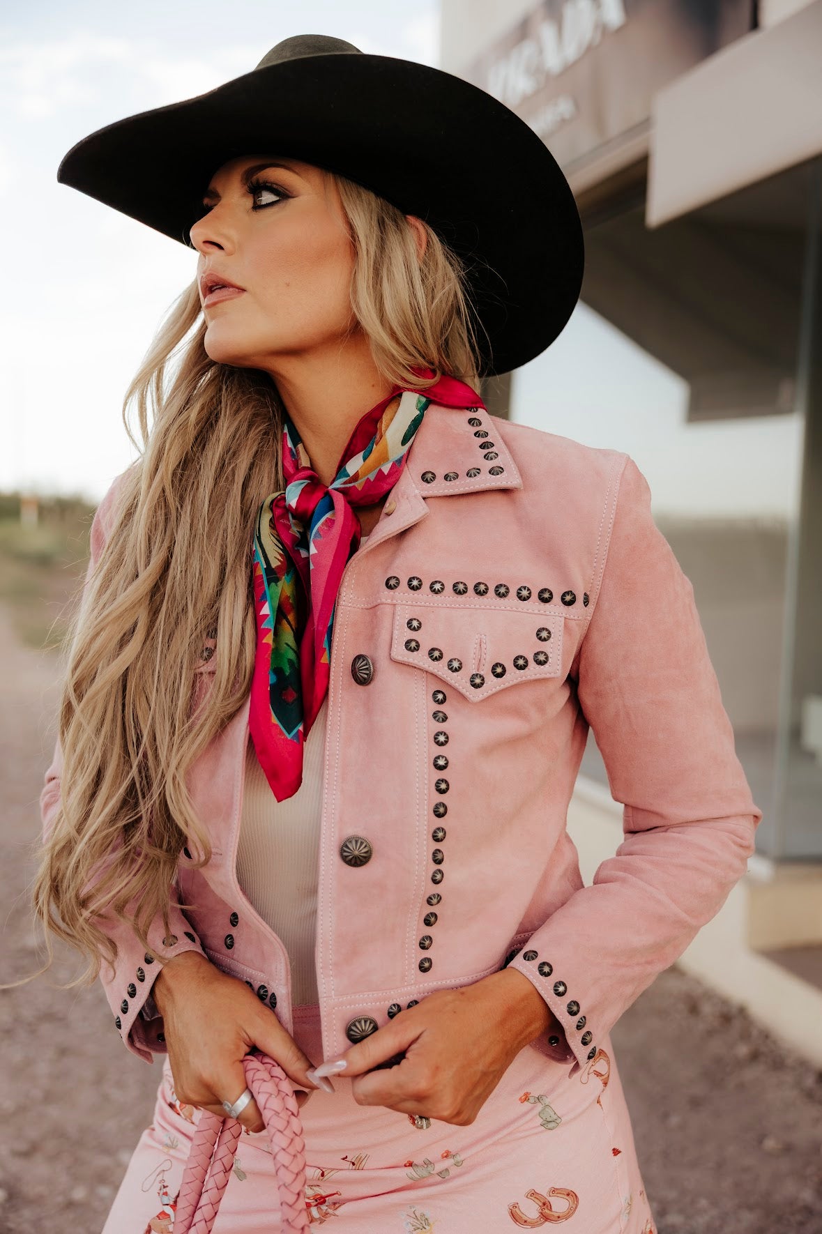 THE CASH JACKET-PINK