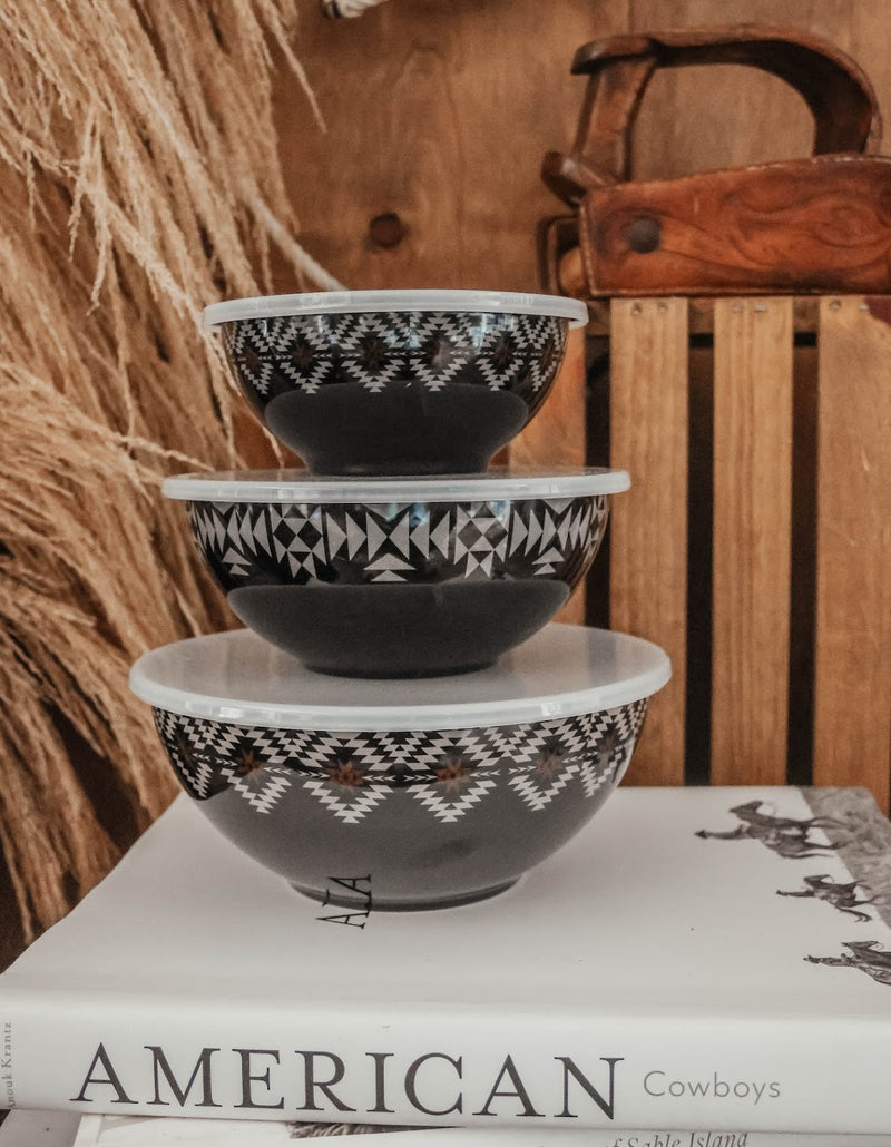 AZTEC MIXING BOWL SET