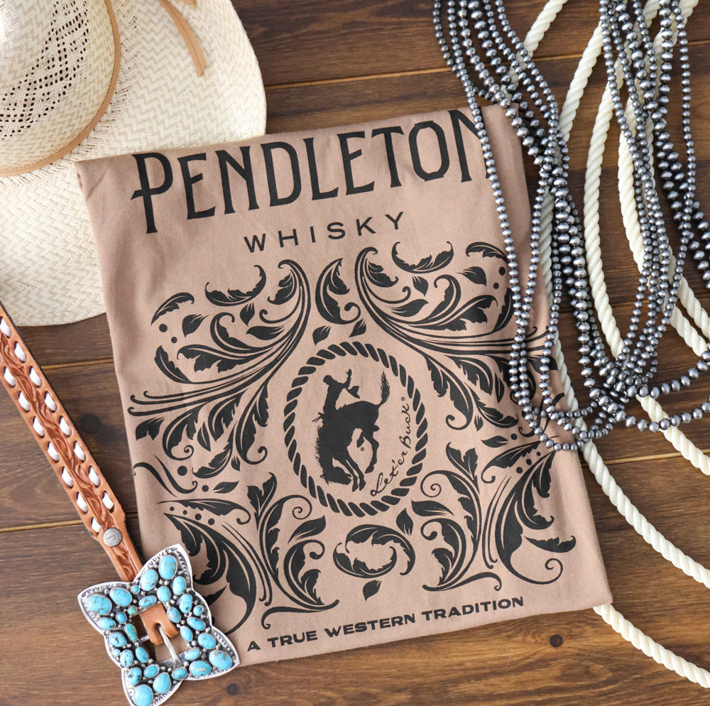 PENDLETON WHISKEY SADDLE TEE