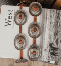 DOUBLE J SADDLERY CONCHO BELT