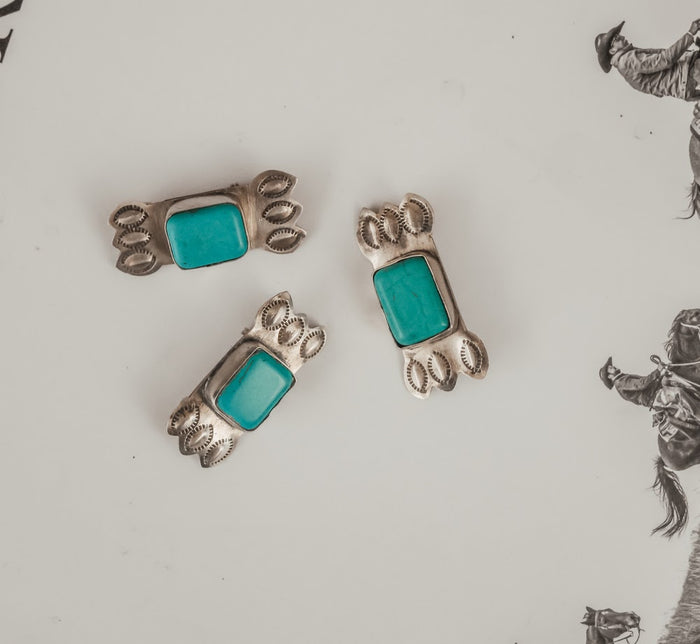 RUSTIC SILVER HAT PINS