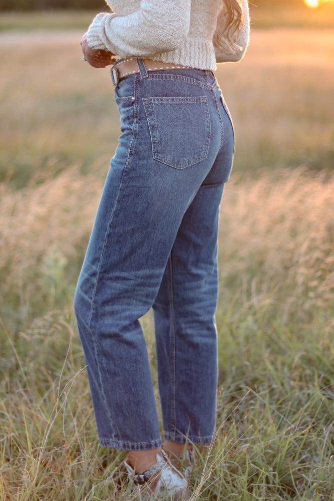 ARIAT HIGH RISE JAZMINE STRAIGHT LEG JEAN
