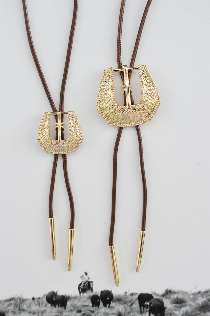BOLO BROWN BETTY NECKLACE - GOLD