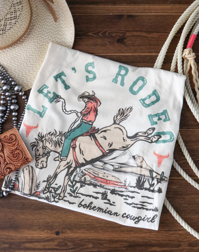 THE LETS RODEO TEE