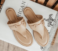 THE SIENNA SANDAL - NUDE