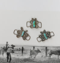 BUTTERFLY SCARF SLIDE