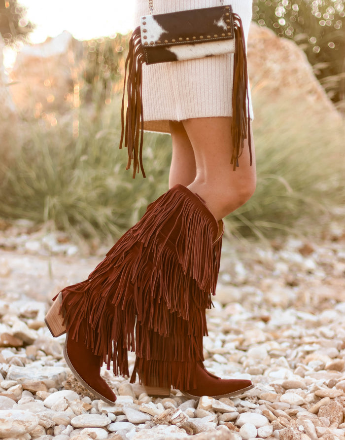 DINGO SUPER STAR FRINGE BOOT