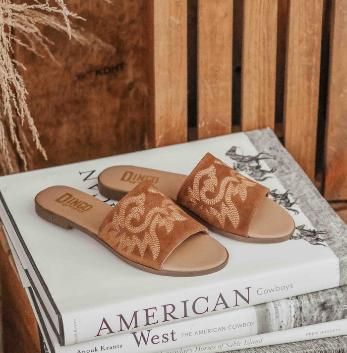 DINGO LASSO SANDAL - BROWN