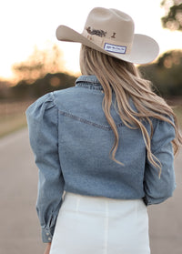 THE HUDSON DENIM TOP