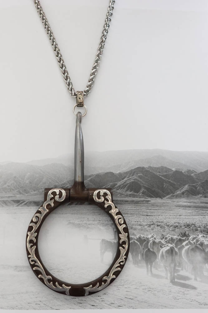 THE HARDING SNAFFLE BIT NECKLACE