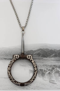 THE HARDING SNAFFLE BIT NECKLACE